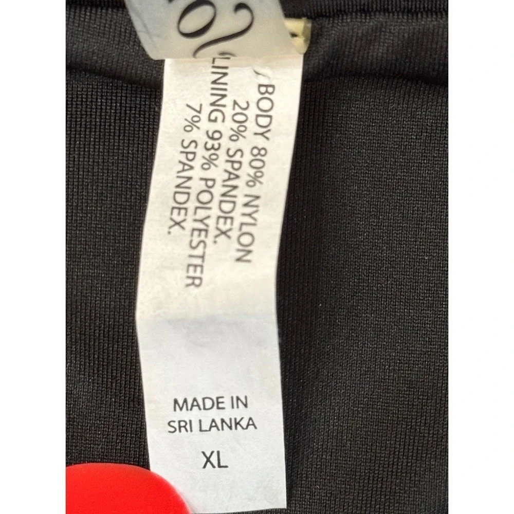 Soma Swim Bottoms Black Swimwear SZ‎ XL